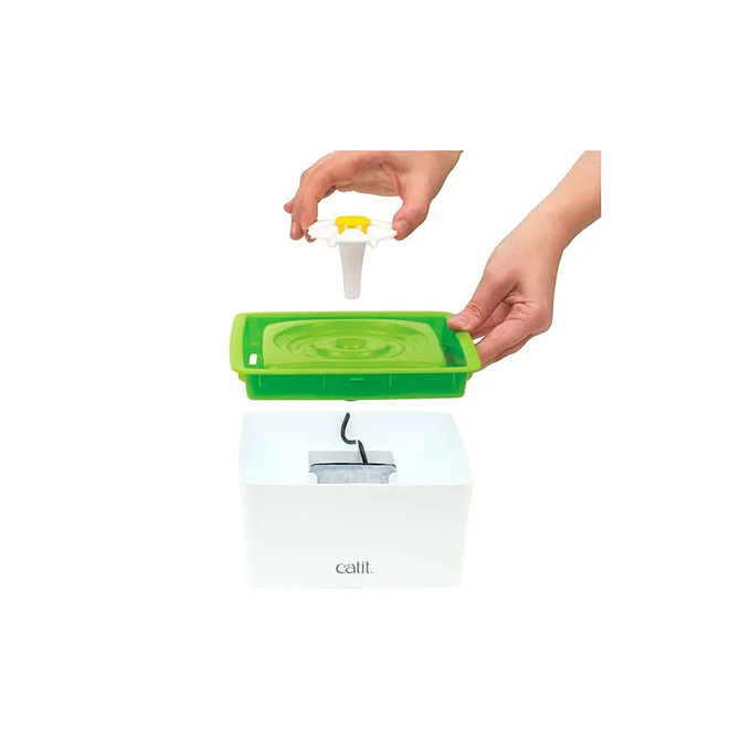 Catit Fuente Bebedera Flor Mini 1,5L 3