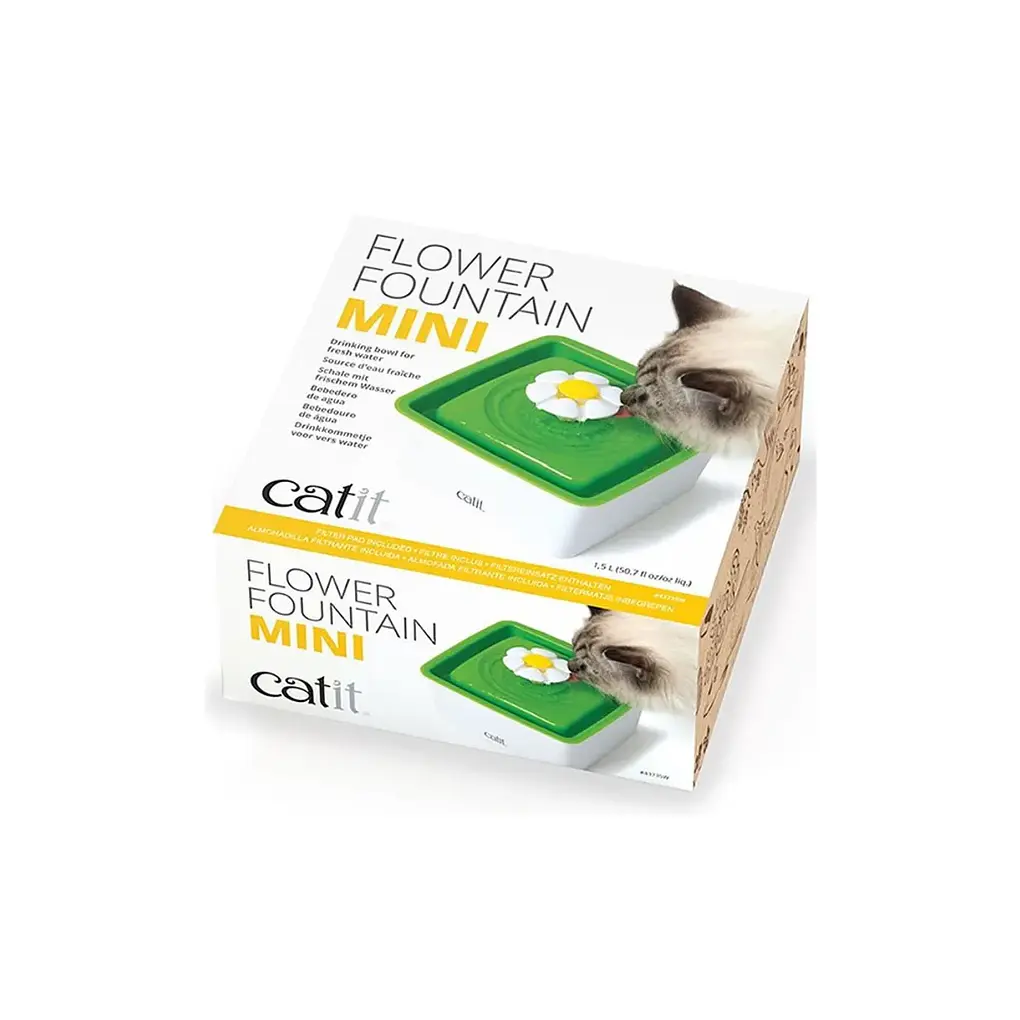 Catit Fuente Bebedera Flor Mini 1,5L 2