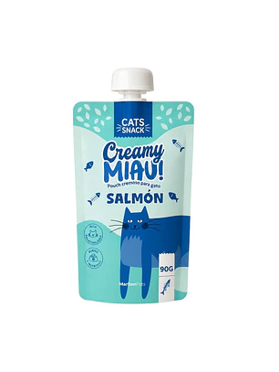 Cats Snack Creamy Miau! Salmón 90gr 