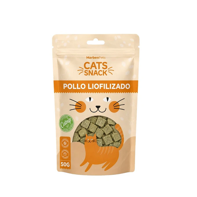 Pollo Liofilizado Con Catnip 50gr  1