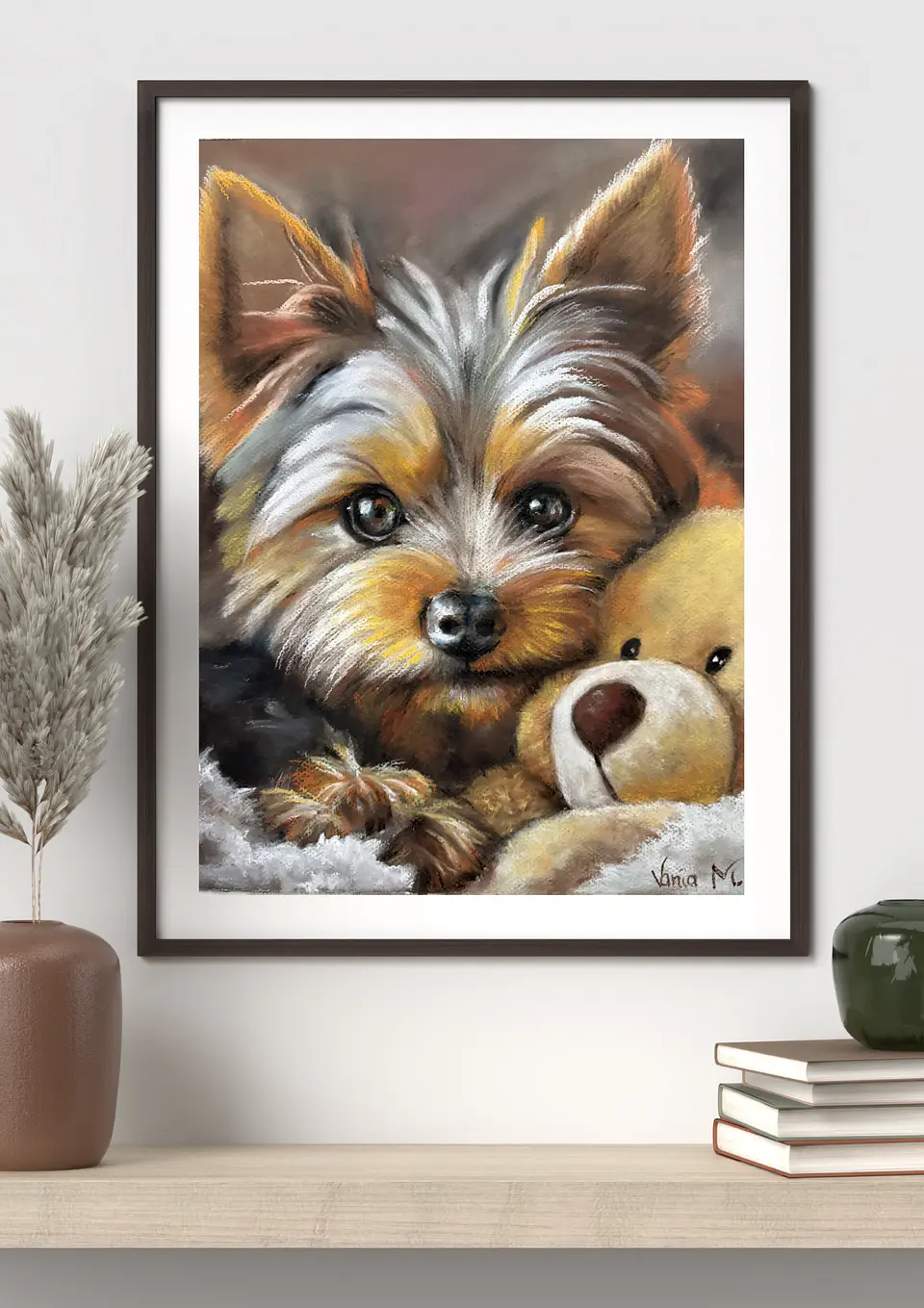 Pintura Yorkshire— Pastel Seco  1