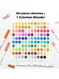 OHUHU 120 MARCADORES A BASE DE AGUA PUPE PAPER FRIENDLY PINCEL Y TIRALÍNEAS - Miniatura 4