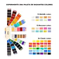 SET DE ACUARELA PLEGABLE DE 56 COLORES CON PINCEL - Miniatura 3