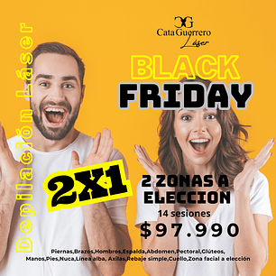 14 SESIONES EN 2 ZONAS A TÚ ELECCIÓN