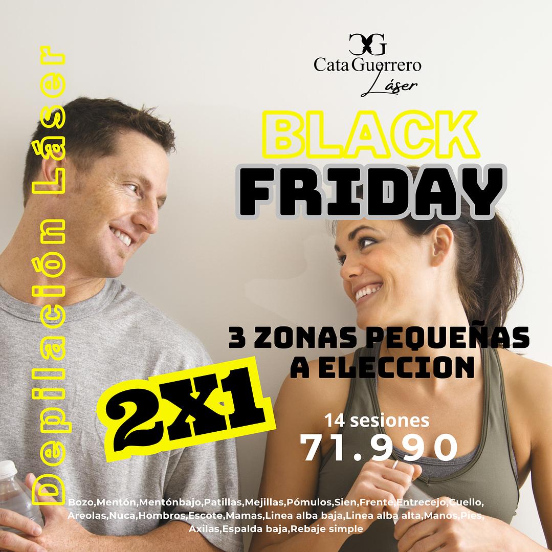 14 SESIONES EN 3 ZONAS PEQUEÑAS A TÚ ELECCIÓN 1