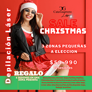 10 SESIONES EN 3 ZONAS PEQUEÑAS A TU ELECCION + 6 SESIONES DE REGALO EN UNA ZONA PEQUEÑA