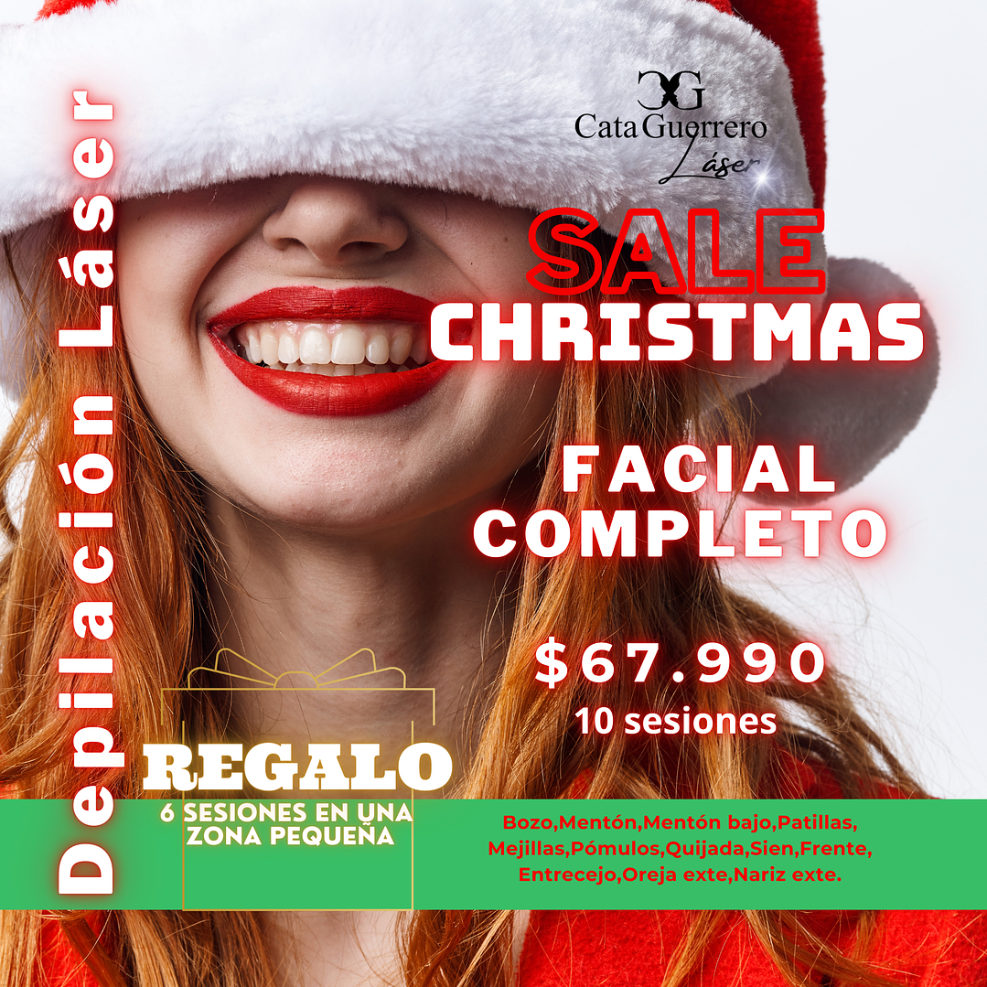 10 SESIONES EN FACIAL COMPLETO + 6 SESIONES DE REGALO EN UNA ZONA PEQUEÑA 1