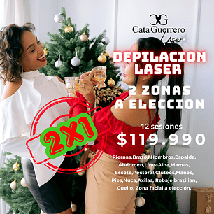 12 SESIONES EN 2 ZONAS A TU ELECCION 2X1