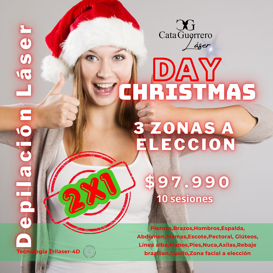 10 SESIONES EN 3 ZONAS A TU ELECCION 2X1 1