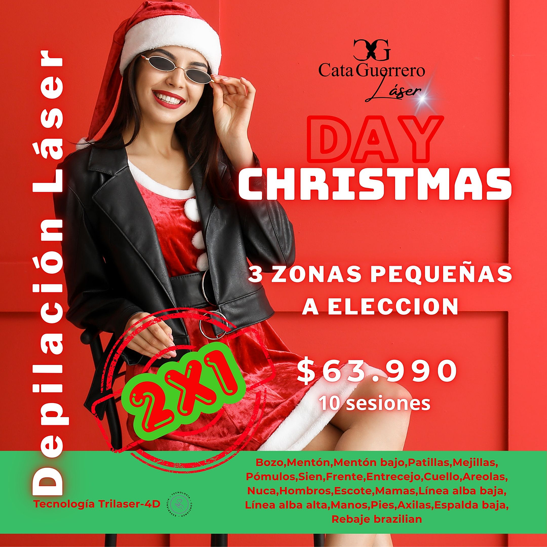 10 SESIONES EN 3 ZONAS PEQUEÑAS A TU ELECCION 2X1 1