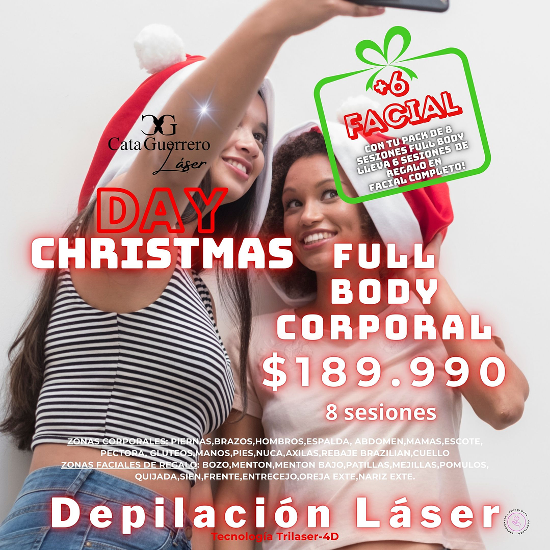 8 SESIONES EN FULL BODY + 6 SESIONES DE REGALO EN FACIAL COMPLETO 1