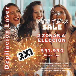 10 SESIONES EN 2 ZONAS A TU ELECCION 2X1