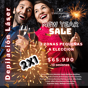 10 SESIONES EN 3 ZONAS PEQUEÑAS A TU ELECCION 2X1