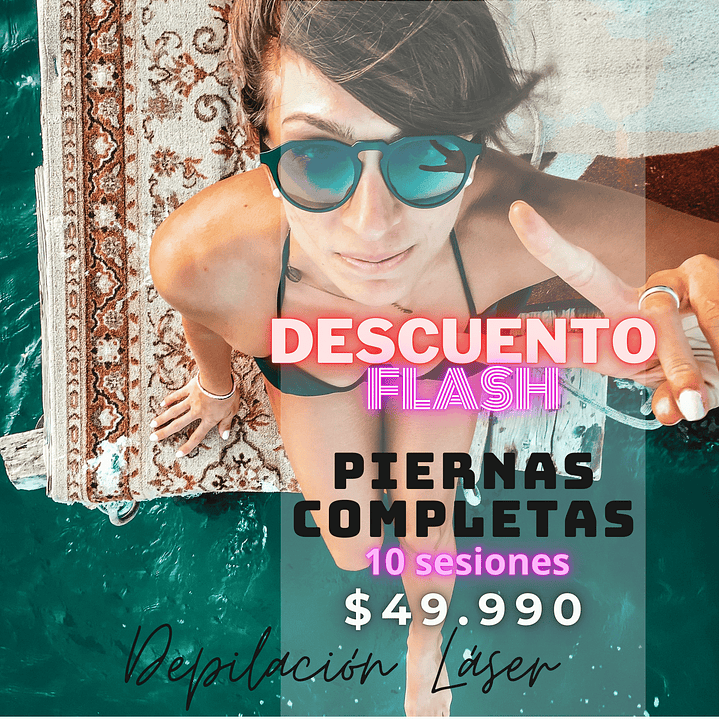 DESCUENTO FLASH! 10 sesiones en piernas completas 1