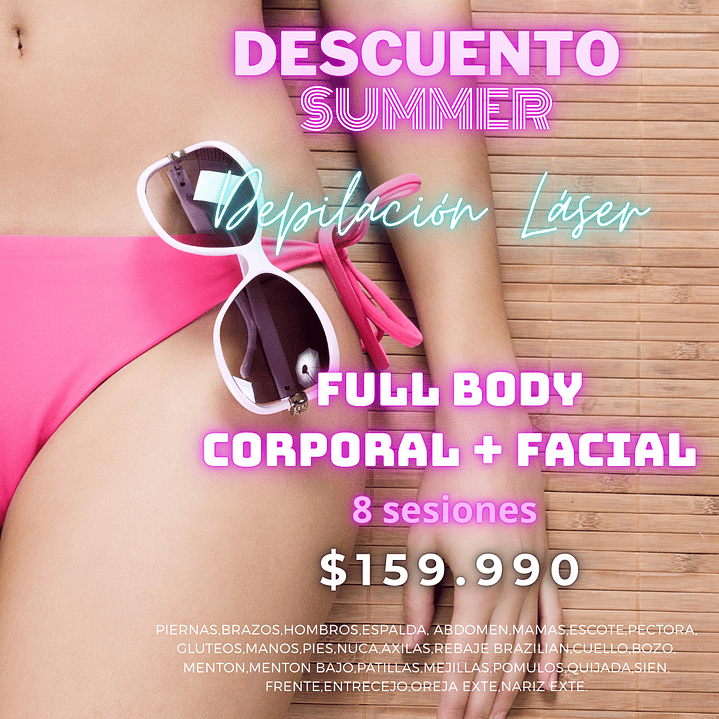 8 SESIONES FULL BODY CORPORAL + FACIAL 1