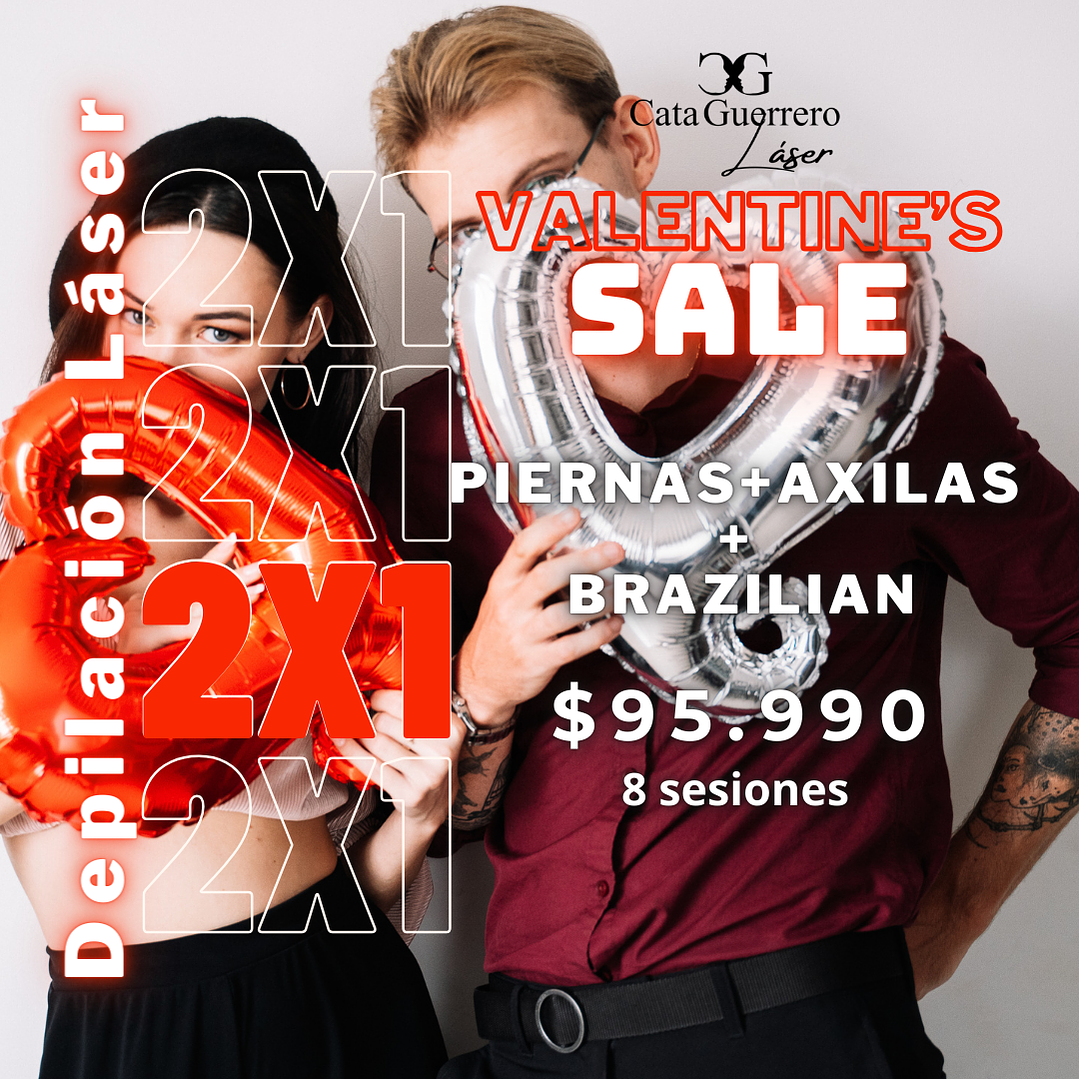 8 SESIONES EN PIERNA + AXILAS + BRAZILIAN 2X1 1