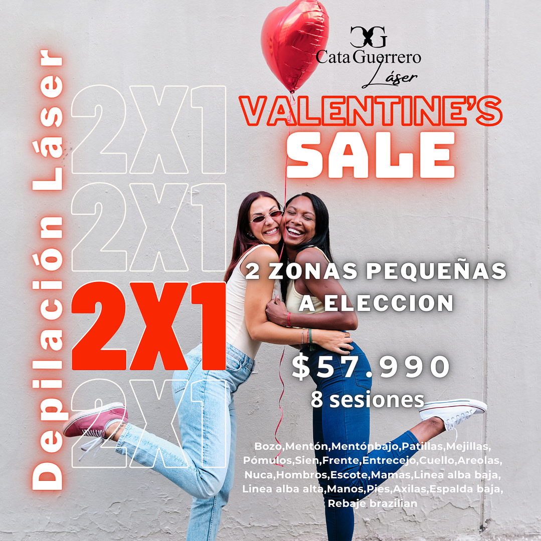 8 sesiones en 2 zonas pequeñas a tu eleccion 2x1 1