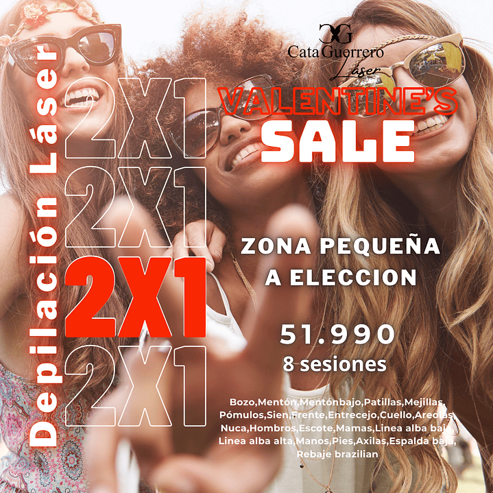 8 sesiones en zona pequeña a tu eleccion 2x1 1