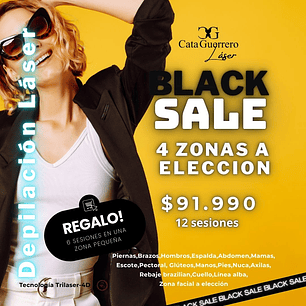 12 SESIONES EN 4 ZONAS A TU ELECCION + 6 SESIONES DE REGALO EN UNA ZONA PEQUEÑA