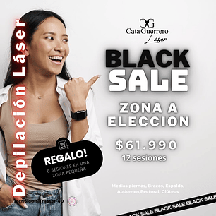 12 SESIONES EN ZONA A TU ELECCION + 6 SESIONES DE REGALO EN UNA ZONA PEQUEÑA