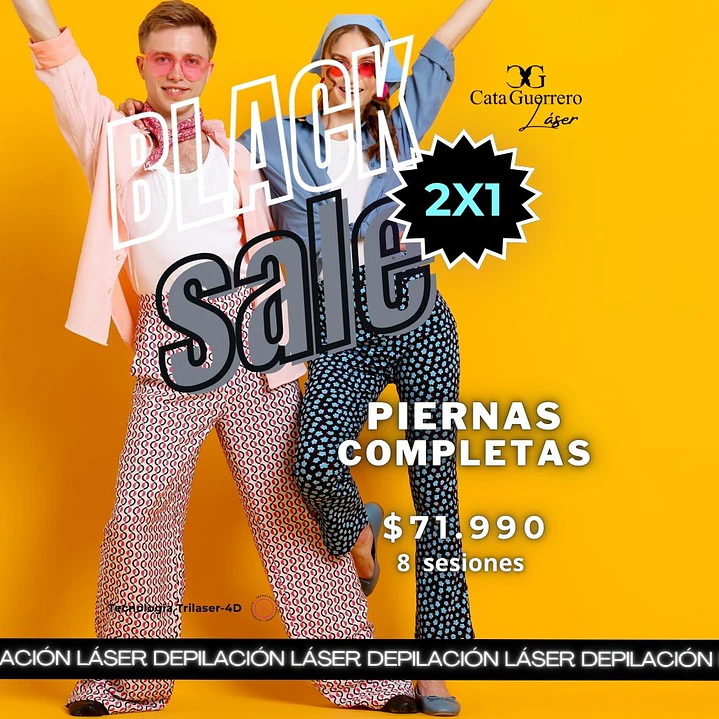 8 sesiones en piernas completas 2x1 1
