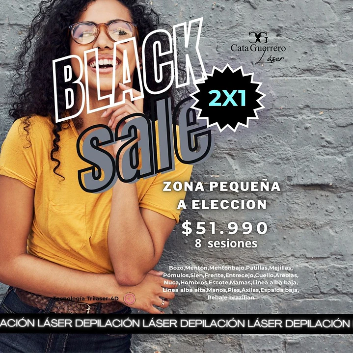 8 sesiones en zona pequeña atu elección 2X1 1