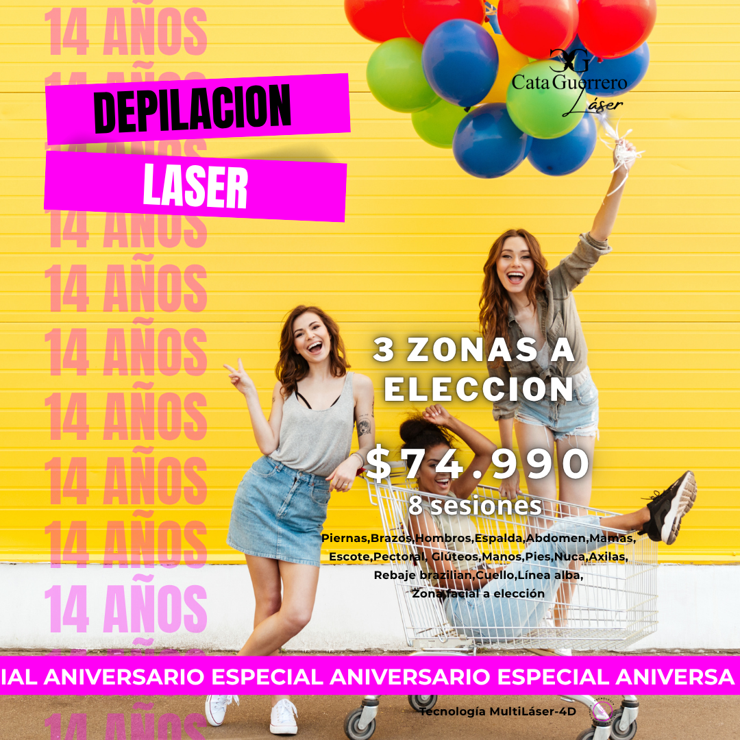 8 SESIONES EN 3 ZONAS A TU ELECCION