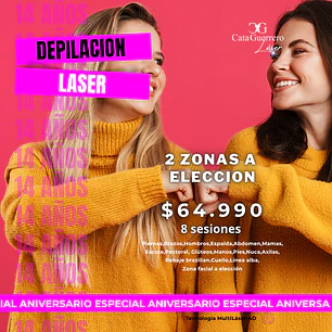 8 SESIONES EN 2 ZONAS A TU ELECCION