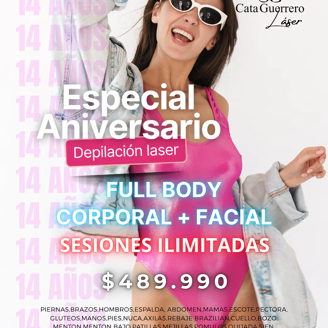 SESIONES ILIMITADAS EN FULL BODY + FACIAL 1