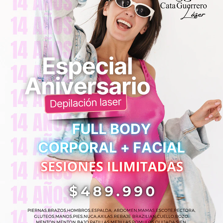 SESIONES ILIMITADAS EN FULL BODY + FACIAL 1