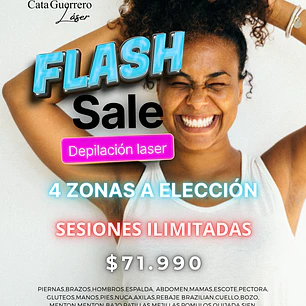 SESIONES ILIMITADAS EN 4 ZONAS A TU ELECCIÓN