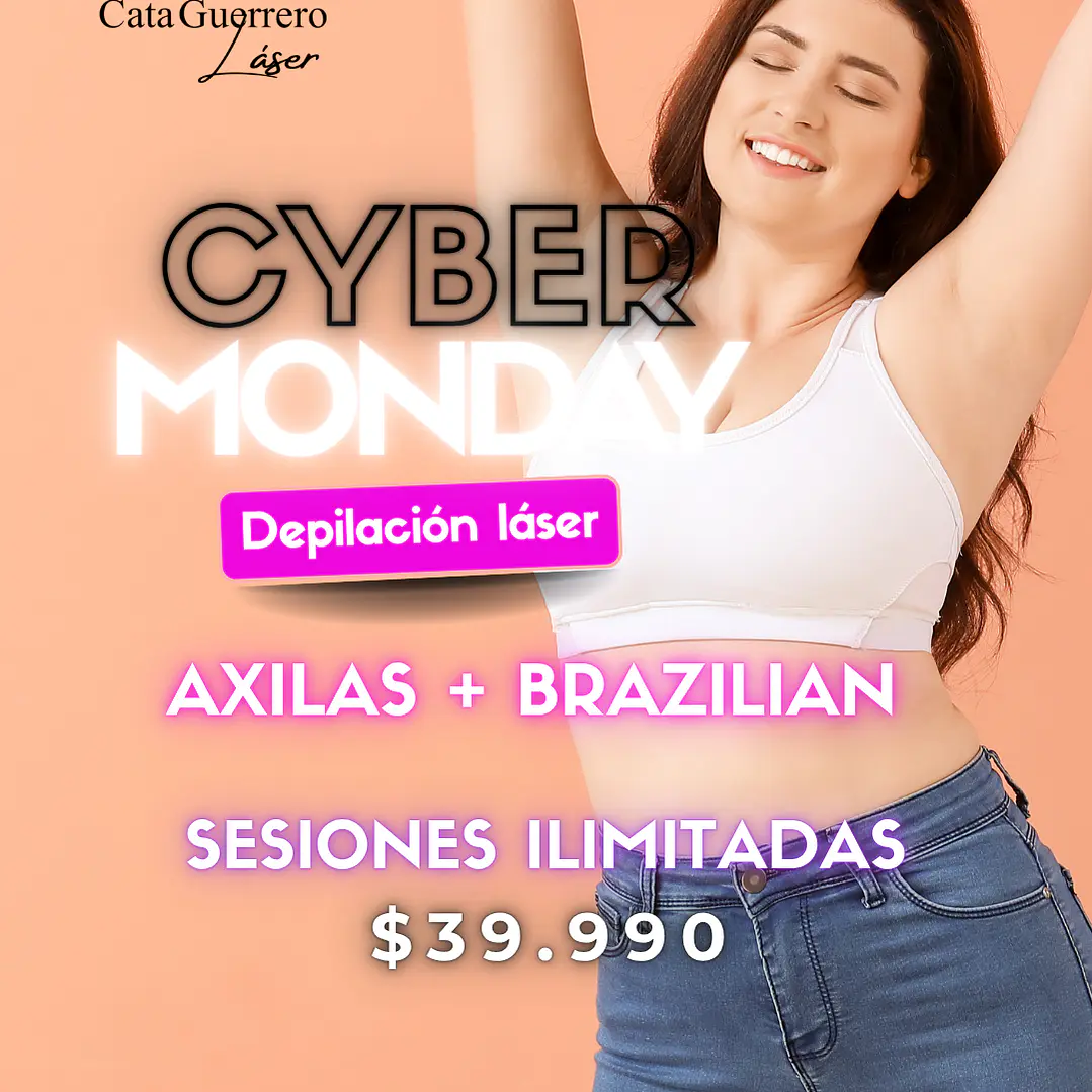SESIONES ILIMITADAS EN AXILAS + REBAJE FULL BRAZILIAN 1