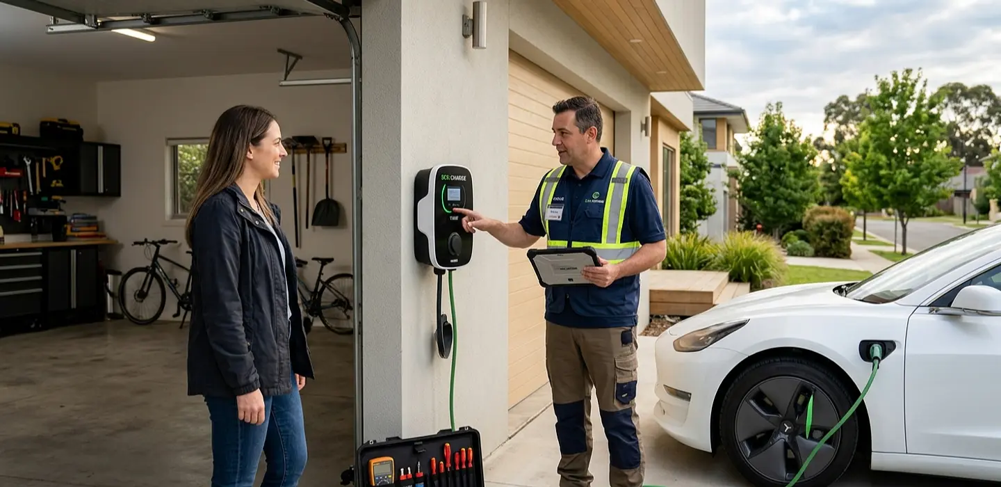 Instalación de electro cargador 2