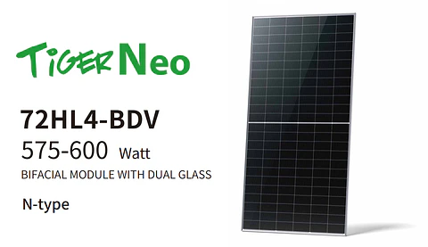 Panel solar Jinko Solar 585Wp Bifacial Monocristalino