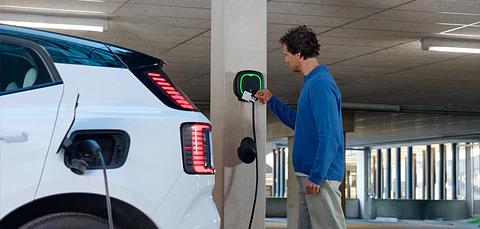 Instalación de electro cargador