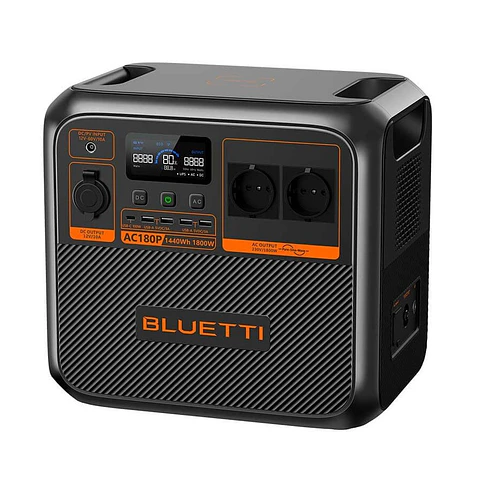 Estación de Energía BLUETTI AC180P 1800 W / 1440 Wh | CSolar Chile