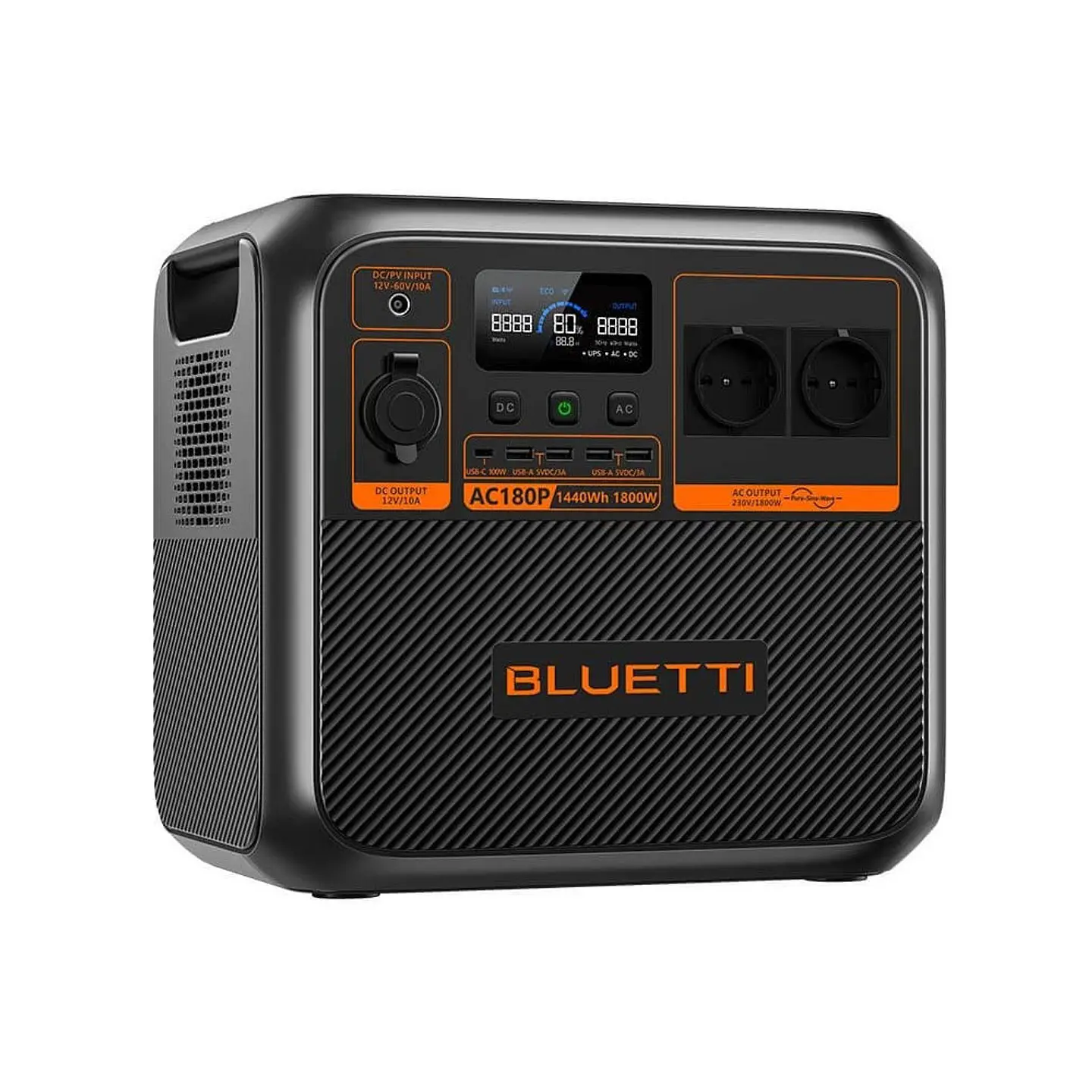 Estación de Energía BLUETTI AC180P 1800 W / 1440 Wh | CSolar Chile 4