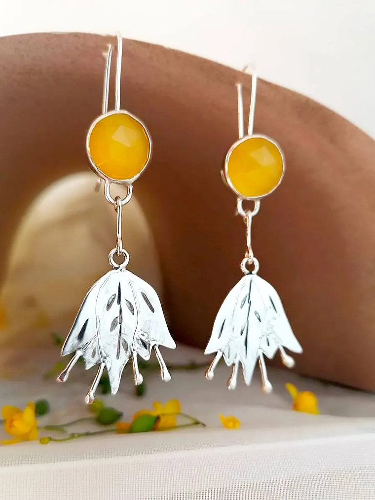 Aros Botón de Chilco  2