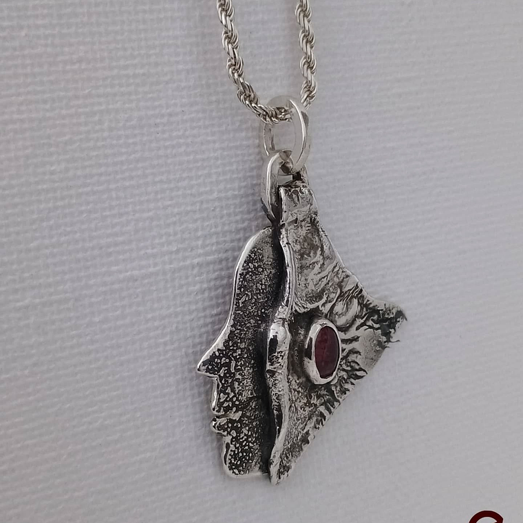 Collar Rostro del Tiempo 1