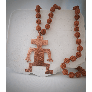 Collar Hombre Rupestre 