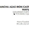 PLANCHA AZAS IRON CAST WAYU