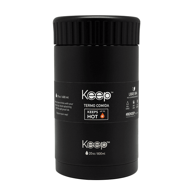 TERMO COMIDA COLORES 0.6L KEEP