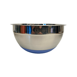 BOWL ACERO INOX. 24 CM SILICONA ANTIDESLIZANTE KEEP