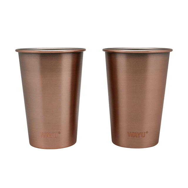 SET 2 VASOS 500ML COPPER LINE WAYU