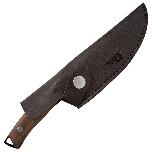 CUCHILLO PAIRING CON FUNDA RUSTIC COLECCTION WAYU