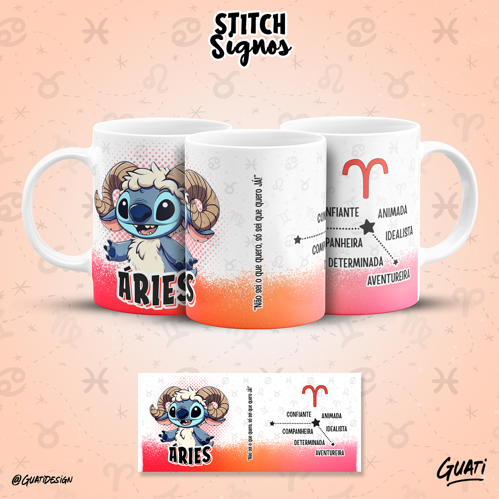 Canecas Stitch Signos