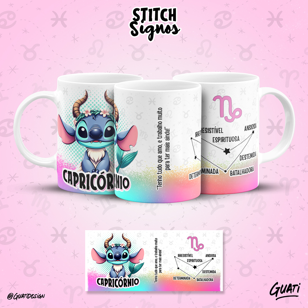 Canecas Stitch Signos