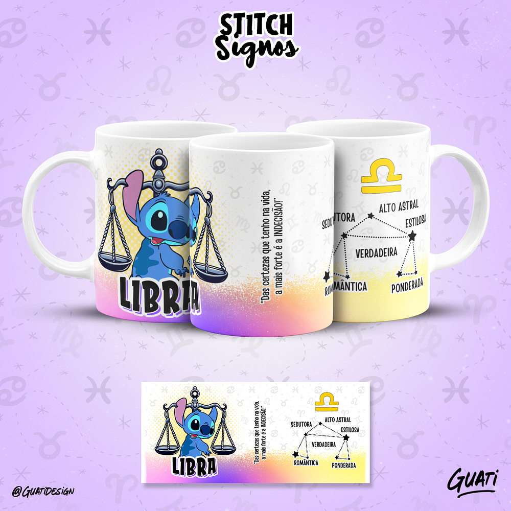 Canecas Stitch Signos