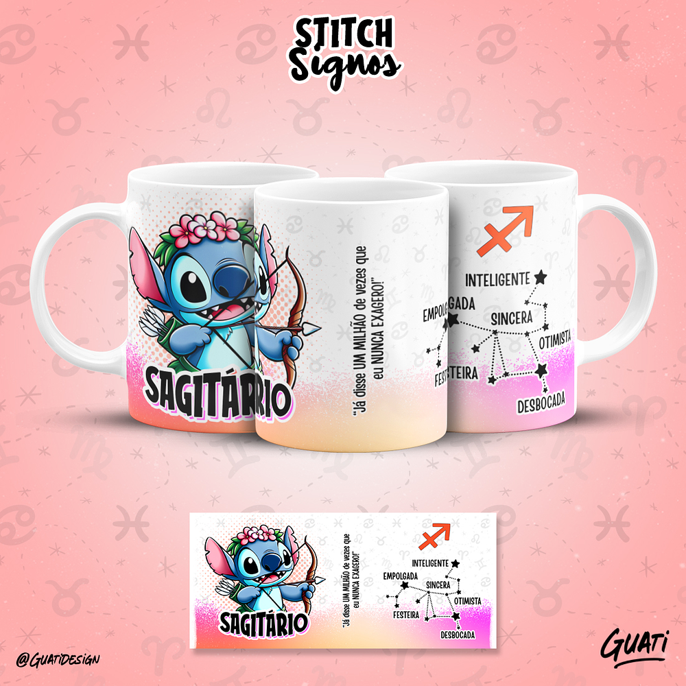 Canecas Stitch Signos