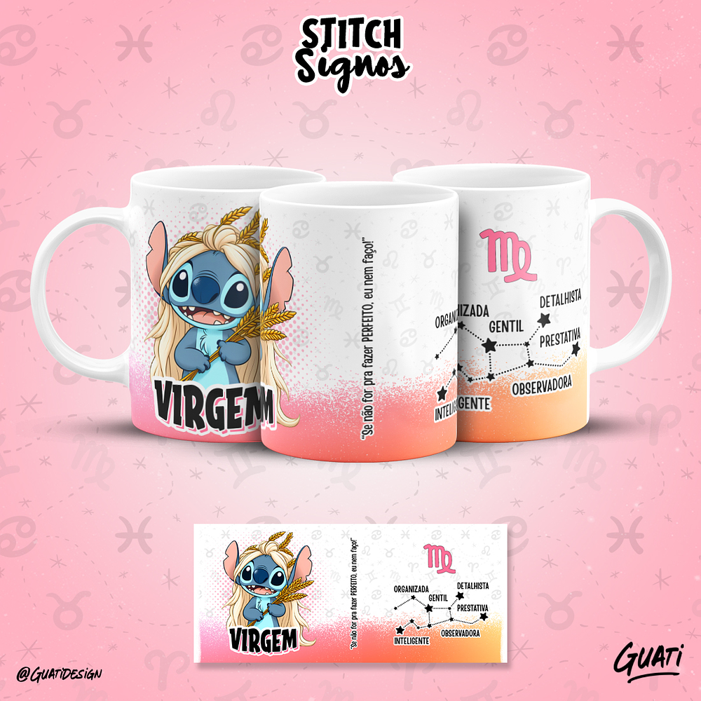 Canecas Stitch Signos